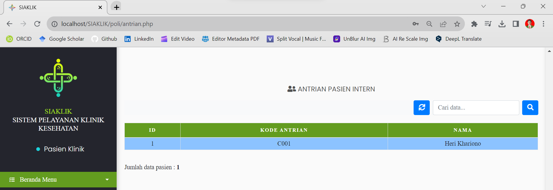 antrian-intern-view